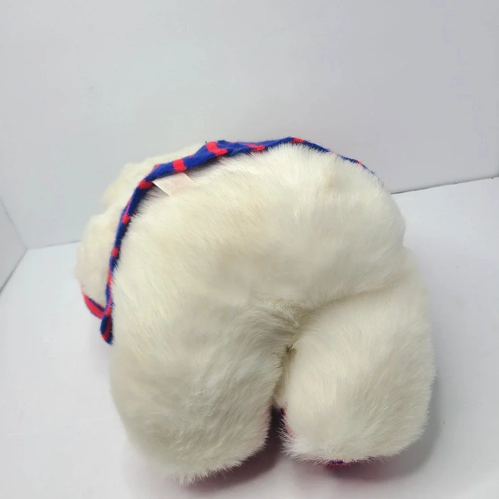 Vintage 1990 Kmart Dan Dee Santas Club Christmas Bear Stuffed‎ Animal Plush